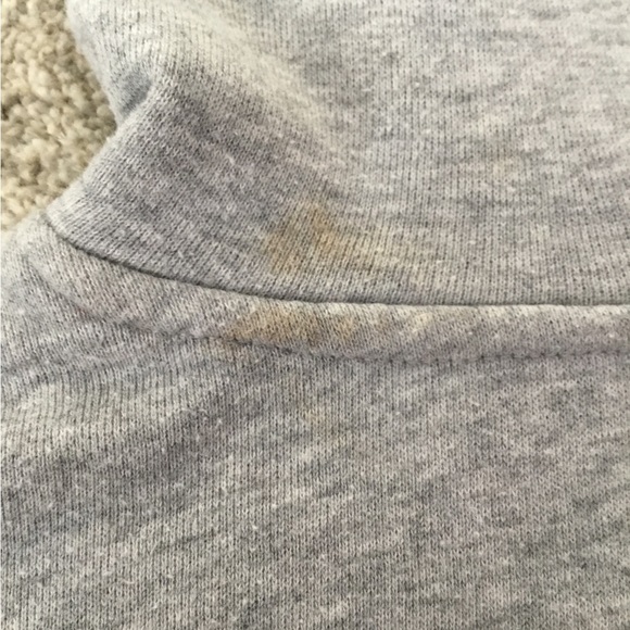 Unisex Gray Champion Hoodie for Kids - Picture 7 of 7